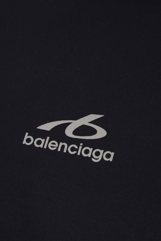 26FW 발렌시아가 테크웨어 롱 슬리브 티셔츠 A000NQTUVN7 8502 NAVY WHITE - BALENCIAGA