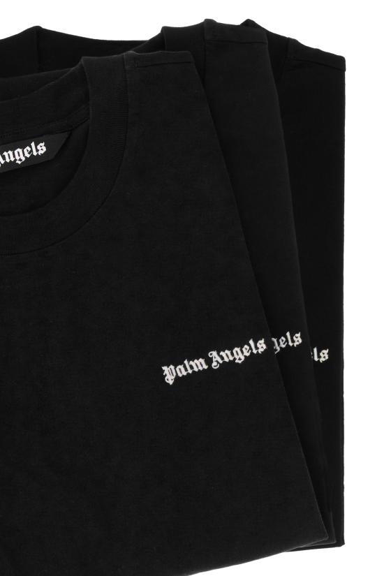 26FW 팜앤젤스 반팔 티셔츠 PAM2B001JR001 1003 BLACK OFF WHITE - PALM ANGELS