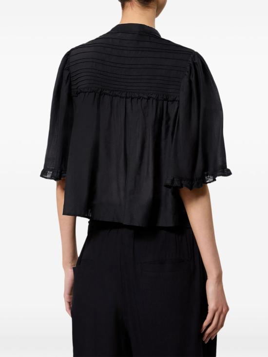 26FW 이자벨마랑에뚜왈 긴팔 티셔츠 HT0945FB B3J04E01BK NERO - ISABEL MARANT ETOILE
