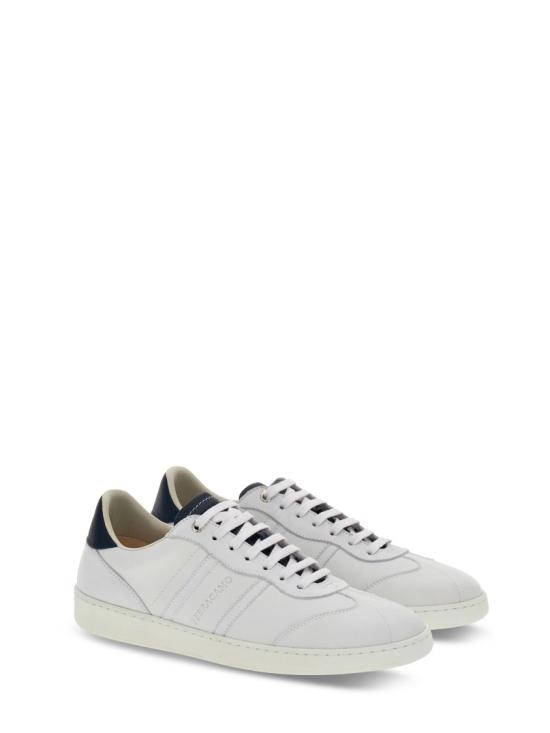 26SS 살바토레 페라가모 스니커즈 763468010BLACK WHITE - SALVATORE FERRAGAMO