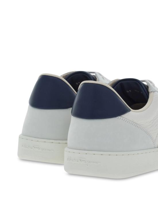 26SS 살바토레 페라가모 스니커즈 763468010BLACK WHITE - SALVATORE FERRAGAMO