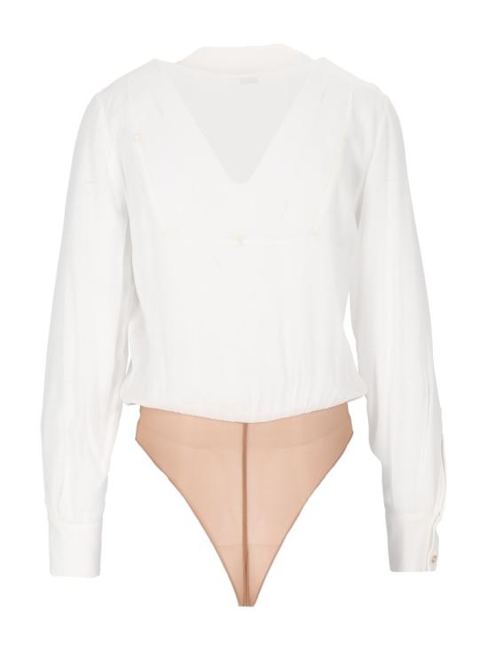 26FW 엘리자베타프랜치 탑 CB00966E2 White - ELISABETTA FRANCHI