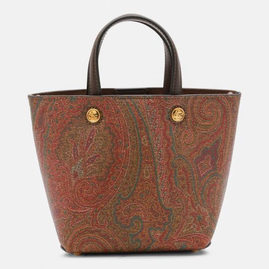 26FW 에트로 토트백 WP1D0043AA001M0019 Brown - ETRO