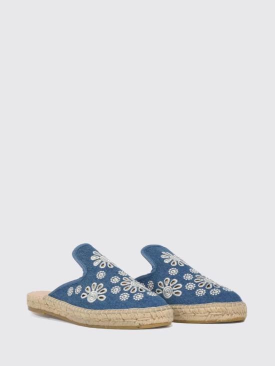 26SS 세인트바쓰 뮬/슬리퍼 ISL000301033L Blue - MC2 SAINT BARTH