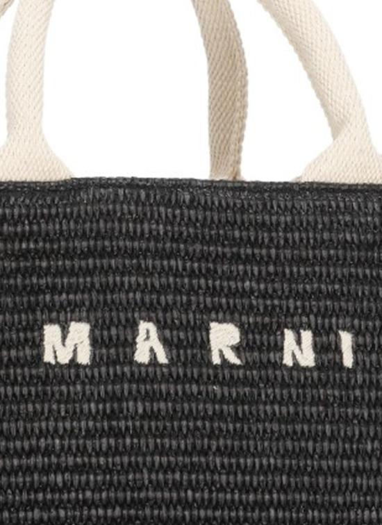26SS 마르니 토트백 SHMP0077U0P3860Z1Q44 Black - MARNI