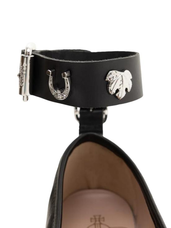 26SS 비비안웨스트우드 플랫 슈즈 7201000OWC006QN401 Black - VIVIENNE WESTWOOD