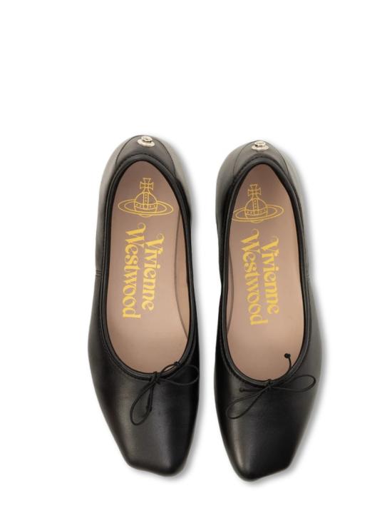 26SS 비비안웨스트우드 플랫 슈즈 7201000OWC006QN401 Black - VIVIENNE WESTWOOD