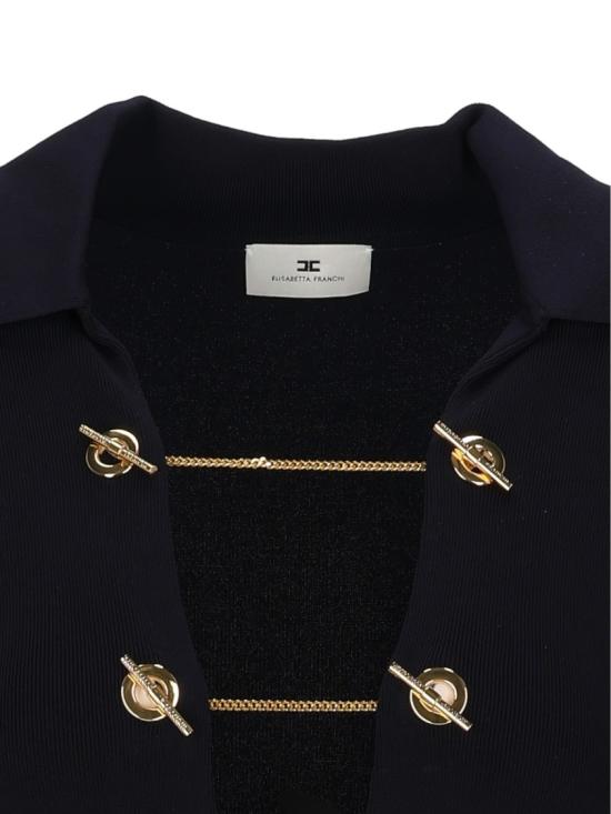 26FW 엘리자베타프랜치 탑 BK06S66E2 Black - ELISABETTA FRANCHI