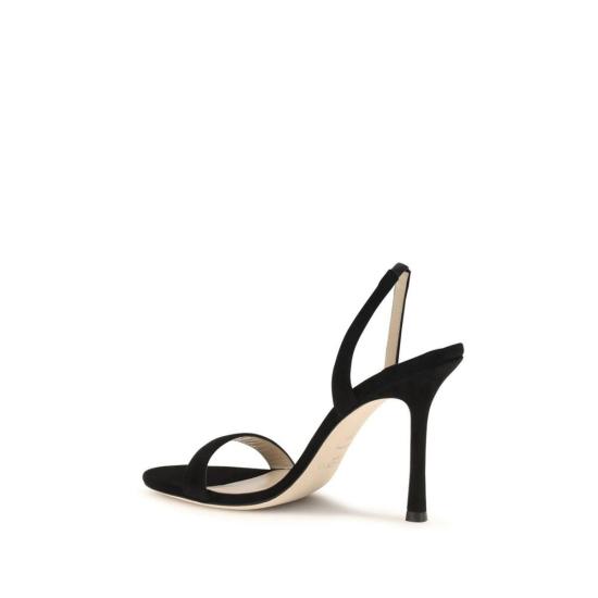  지미추 샌들 젠 스틸레토 힐  블랙 - JIMMY CHOO
