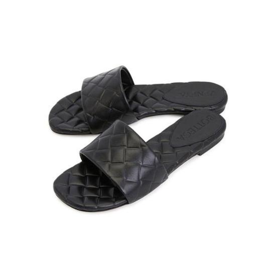  보테가베네타 뮬/슬리퍼 Bottega Veneta 인트레치아토 램 가죽 뮬 - BOTTEGA VENETA