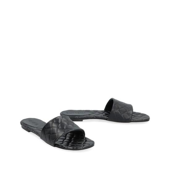  보테가베네타 뮬/슬리퍼 Bottega Veneta 인트레치아토 램 가죽 뮬 - BOTTEGA VENETA