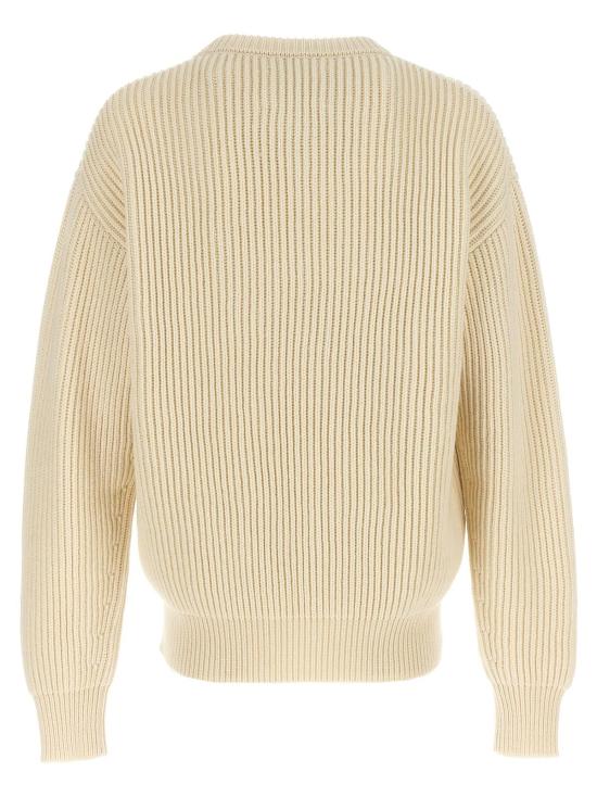  질샌더 가디건 질 샌더 청키 잉글리시 립 울  화이트 - JIL SANDER
