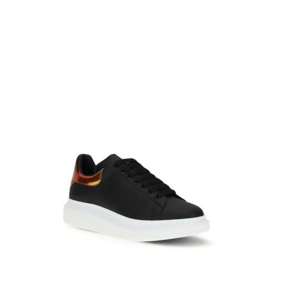 26SS 알렉산더 맥퀸 스니커즈 송아지 가죽 보스 타우러스 플랫폼  블랙 - ALEXANDER MCQUEEN