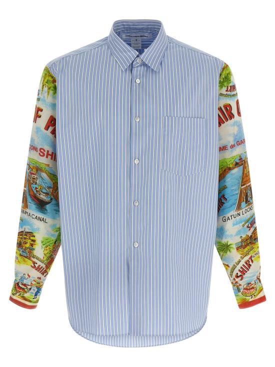  꼼데가르송 셔츠 Comme Des Garçons 코튼 블라우스 멀티컬러
