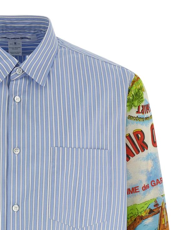  꼼데가르송 셔츠 Comme Des Garçons 코튼 블라우스 멀티컬러 - COMME DES GARCONS