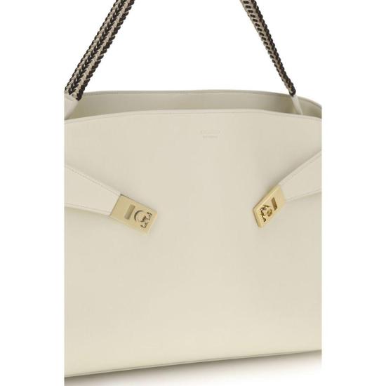  살바토레 페라가모 가방 페라가모 라지 허그 소프트 숄더백 베이지 - SALVATORE FERRAGAMO