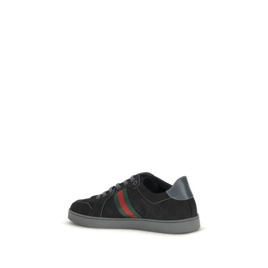  구찌 스니커즈 스트레치 GG 패브릭 운동화 블랙 - GUCCI