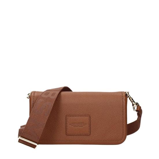  마크제이콥스 크로스백 마크 제이콥스 가죽 크로스바디 백 브라운 - MARC JACOBS