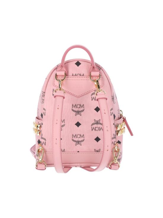26FW 엠시엠 백팩 MMKEAVE17PZ Pink - MCM