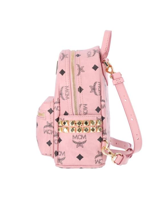 26FW 엠시엠 백팩 MMKEAVE17PZ Pink - MCM