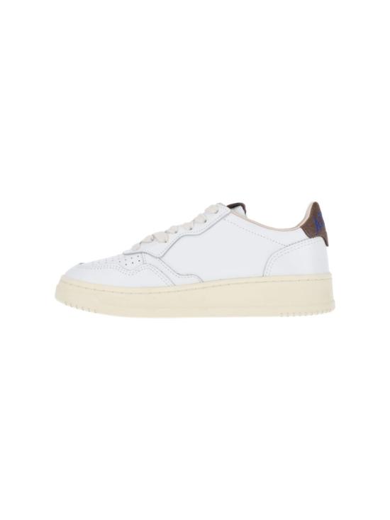 26FW 오트리 메달리스트 로우 레더 스니커즈 AULWHJ03 White - AUTRY