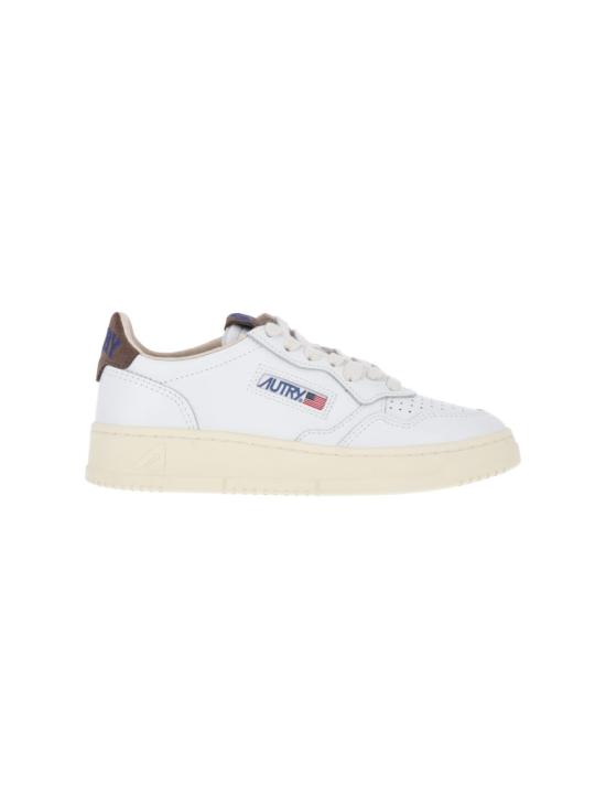26FW 오트리 메달리스트 로우 레더 스니커즈 AULWHJ03 White