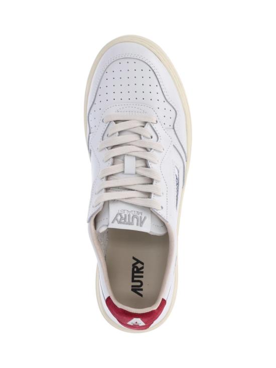 26FW 오트리 메달리스트 로우 스니커즈 AULMBJ01 White - AUTRY