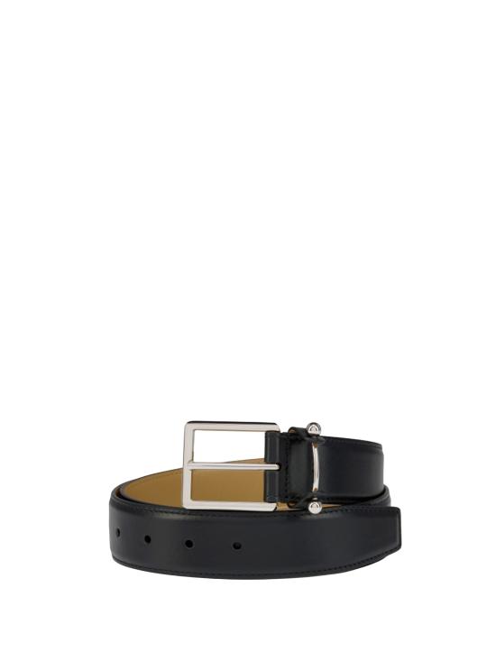 26FW 크리스챤 루부탱 벨트 3265101 BK65 BLACK SILVER