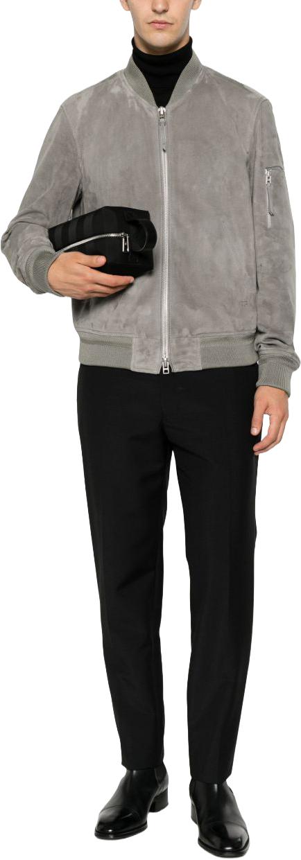 26FW 톰포드 봄버 자켓 LBS087LMS038TCR LICHTGREY - TOMFORD