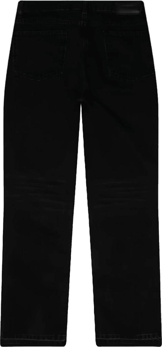 26FW 리프레젠트 데님 팬츠 REPRESENTMLM10110801RIPPEDHEATONDENIMSTRAIGHTJEANSSTRAIGHTJEANSBLACK