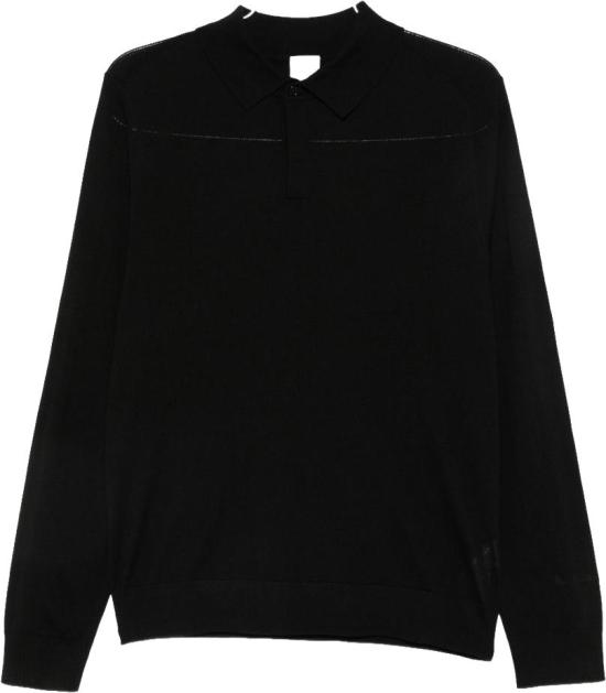 26FW 폴 스미스 폴로 티셔츠 M1R973ZW0315479 BLACK
