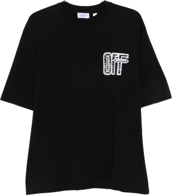 26FW 오프화이트 탑 OMAA120F26JER00Y00 BLACK