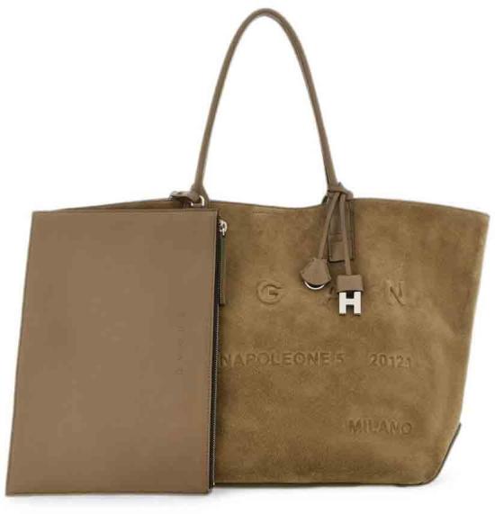 26FW 호간 토트백 KBW01TA3300UGMC414 BEIGE - HOGAN