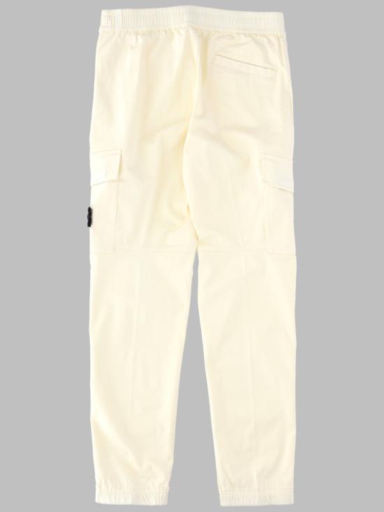  [주니어] 스톤 아일랜드 스트레이트 팬츠 761630812T V0035 WHITE - STONE ISLAND
