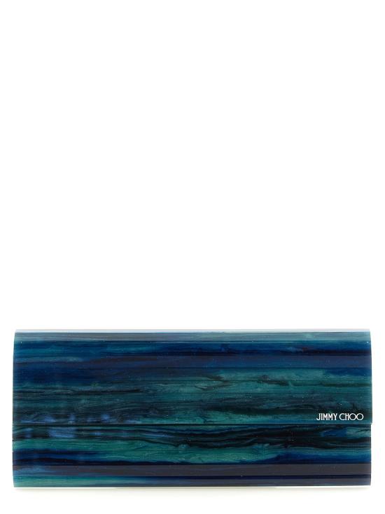 26FW 지미추 클러치/파우치 SWEETIETIEEMERALD Green