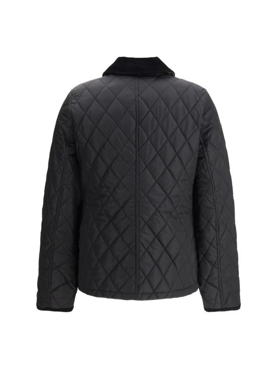 26FW 버버리 퀼팅 나일론 자켓 8107510 C1900 BLACK SAND IP CHECK - BURBERRY