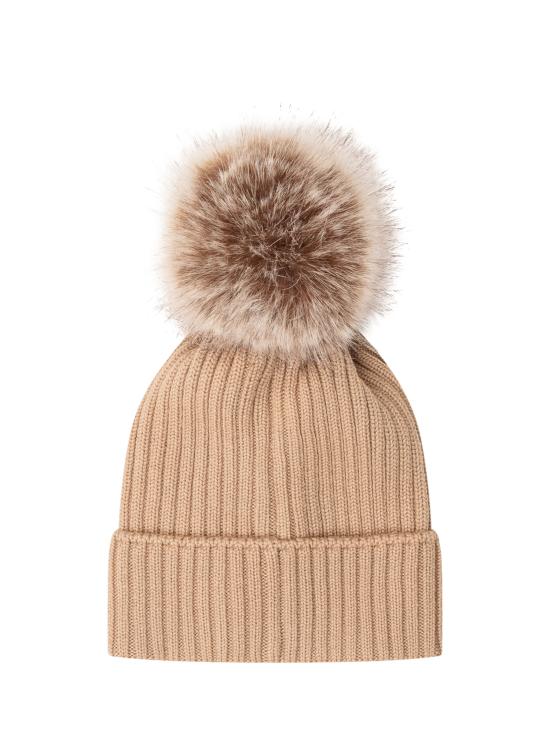 26FW [키즈] 몽클레어 폼폼 비니 L29543B00007A9327 231 CAMMELLO - MONCLER