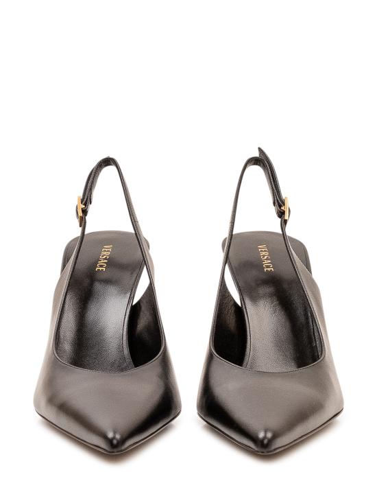 26FW 베르사체 힐/펌프스 10244361A17282 1B00X BLACK GOLD82 PALLADIUM82 - VERSACE