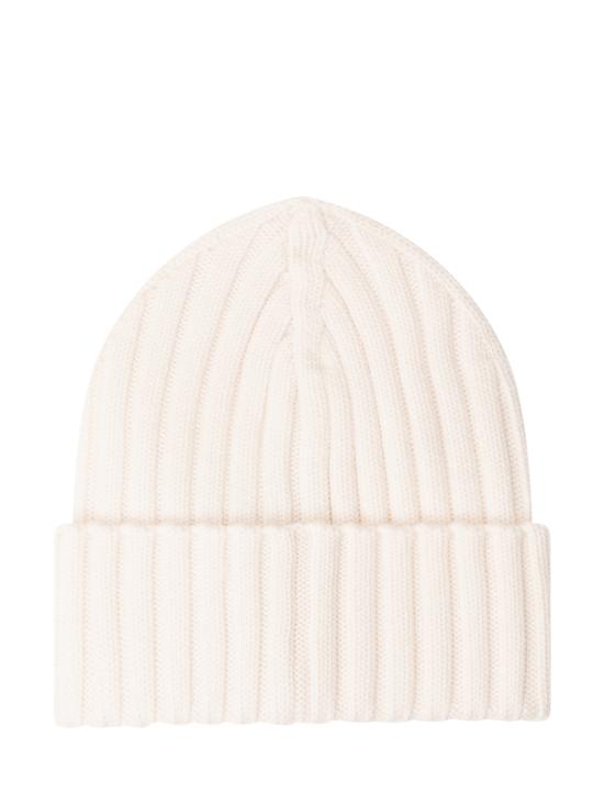 26FW 몽클레어 로고 울 비니 L20933B00036A9327 030 BIANCO - MONCLER