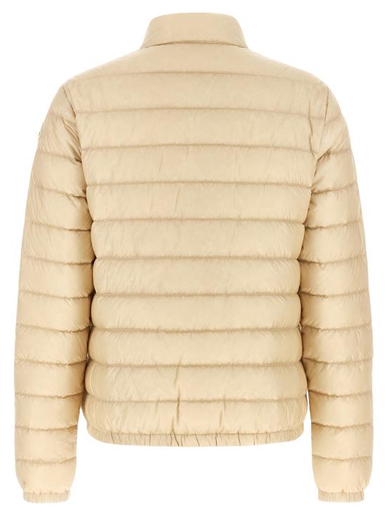 26FW 몽클레어 로고 와펜 푸퍼 다운 패딩 L20931A101005304821N Beige - MONCLER