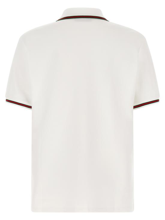 26FW 구찌 코튼 폴로 셔츠 795174XJEOX9692 White - GUCCI