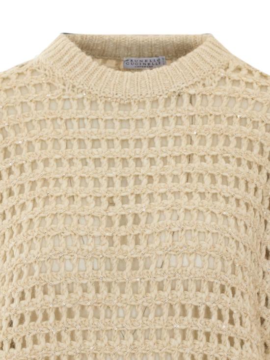 26FW 브루넬로 쿠치넬리 스웨터 MGO378800 CGM42 WHITE - BRUNELLO CUCINELLI