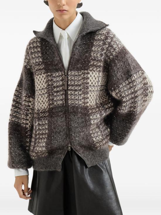 26FW 브루넬로 쿠치넬리 가디건 MMT571726 CYL69 GREY - BRUNELLO CUCINELLI