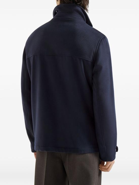 26FW 브루넬로 쿠치넬리 코트 MV4676382 C006 NAVY - BRUNELLO CUCINELLI