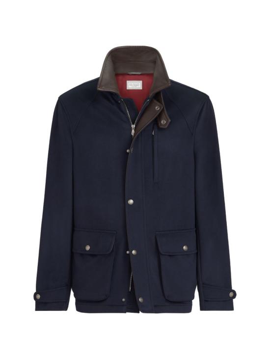 26FW 브루넬로 쿠치넬리 코트 MV4676382 C006 NAVY