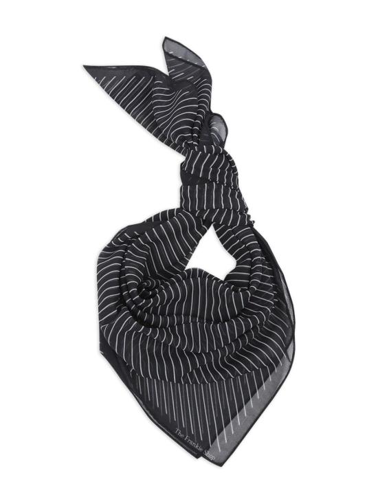 26FW 더프랭키샵 머플러/스카프 SCFS21169916 BLACK WHITE - THE FRANKIE SHOP