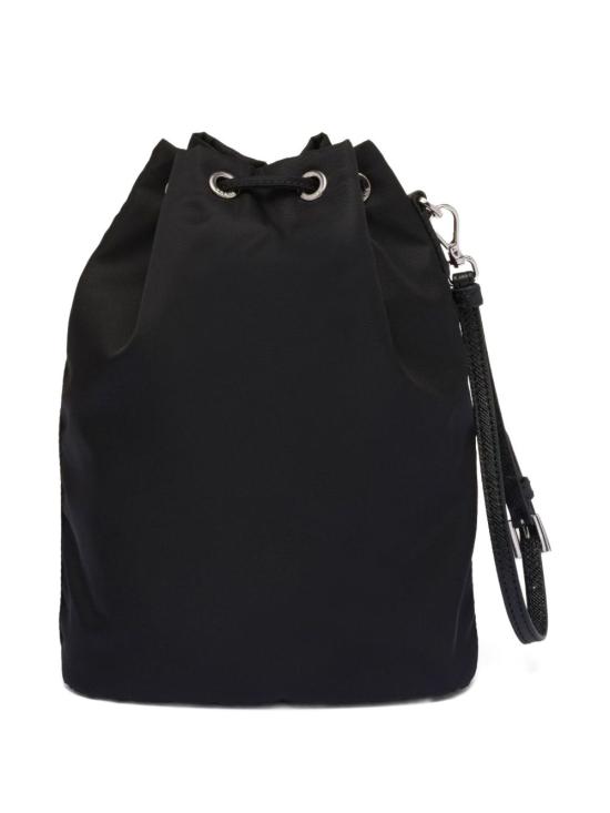 26FW 프라다 삼각로고 리나일론 버킷백 1NS369 R067F0002 BLACK - PRADA