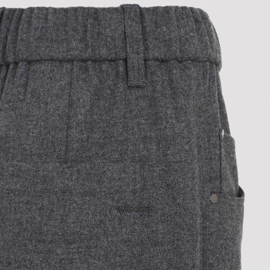 26FW 브루넬로 쿠치넬리 스트레이트 팬츠 MB162P8417 C032 GRIGIO MEDIO - BRUNELLO CUCINELLI