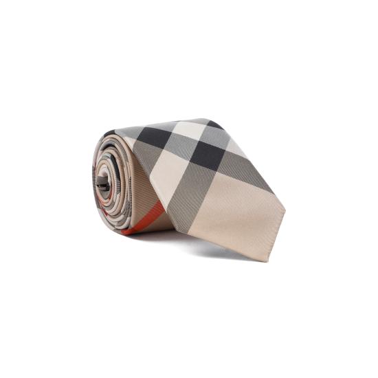 26FW 버버리 체크 실크 타이 8013818 A7026 ARCHIVE BEIGE - BURBERRY