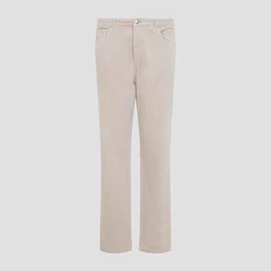 26FW 브루넬로 쿠치넬리 치노 팬츠 M280NF1012 CUZ49 SABBIA PERLA - BRUNELLO CUCINELLI